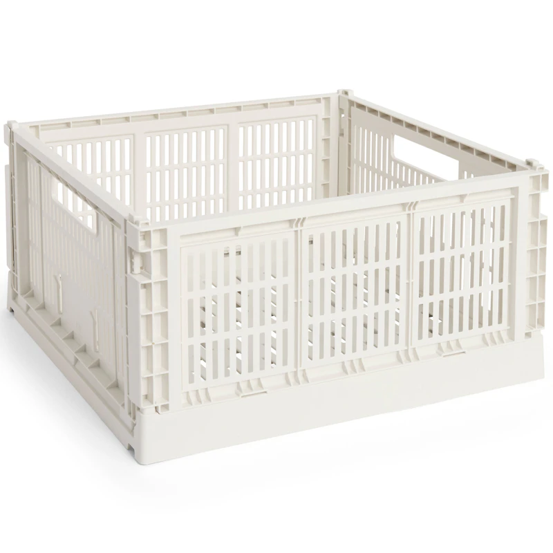 Colour Crate Large Square Opbevaring, Off-white