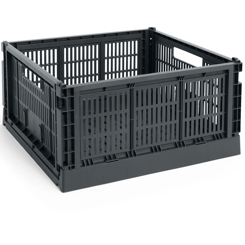 Colour Crate Large Square Opbevaring, Charcoal