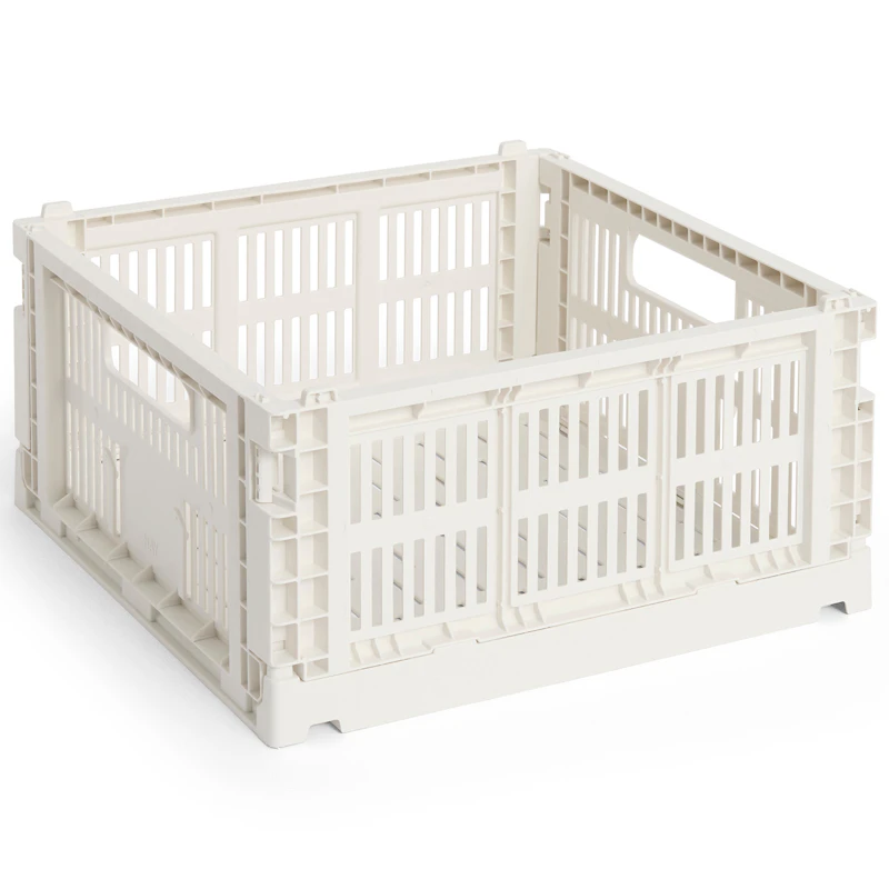 Colour Crate Medium Square Opbevaring, Off-white