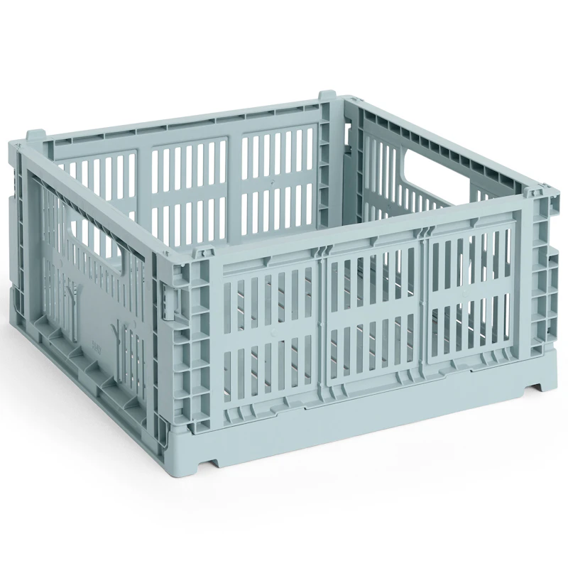 Colour Crate Medium Square Opbevaring, Dusty Blue