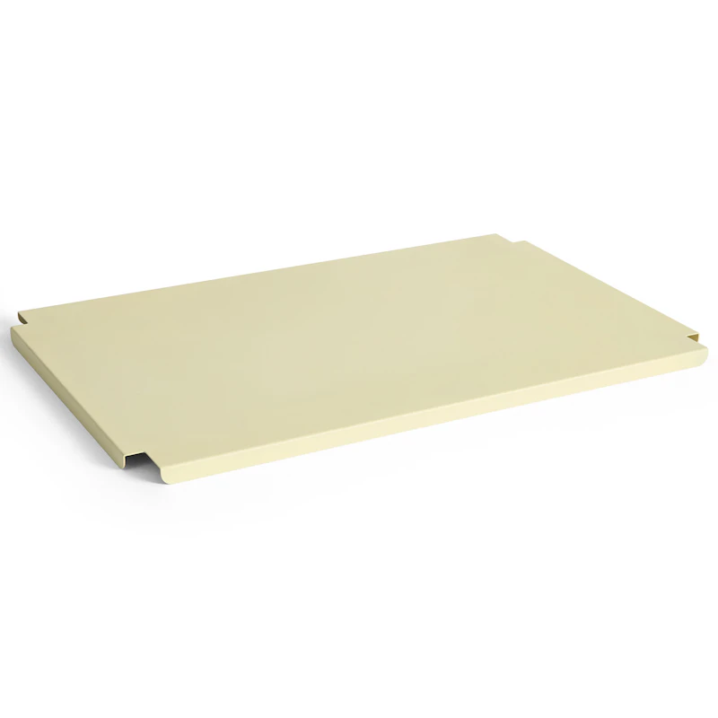 Colour Crate Metal Large Låg, Light Yellow