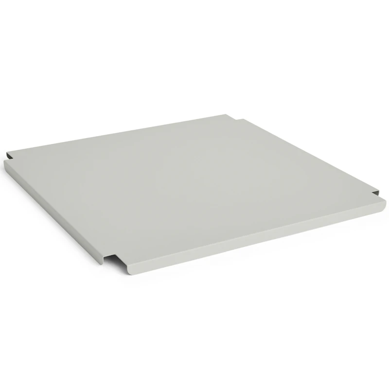 Colour Crate Metal Large Square Låg, Grey