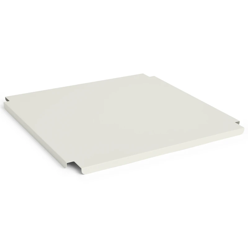 Colour Crate Metal Large Square Låg, Off-White