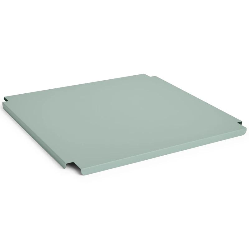 Colour Crate Metal Large Square Låg, Sage Green