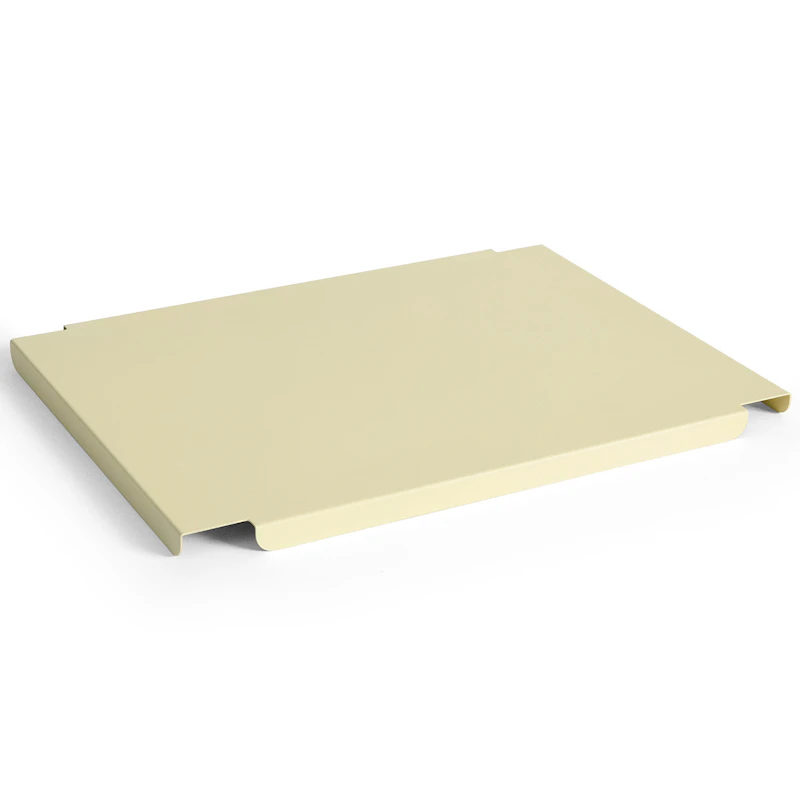 Colour Crate Metal Medium Låg, Light Yellow