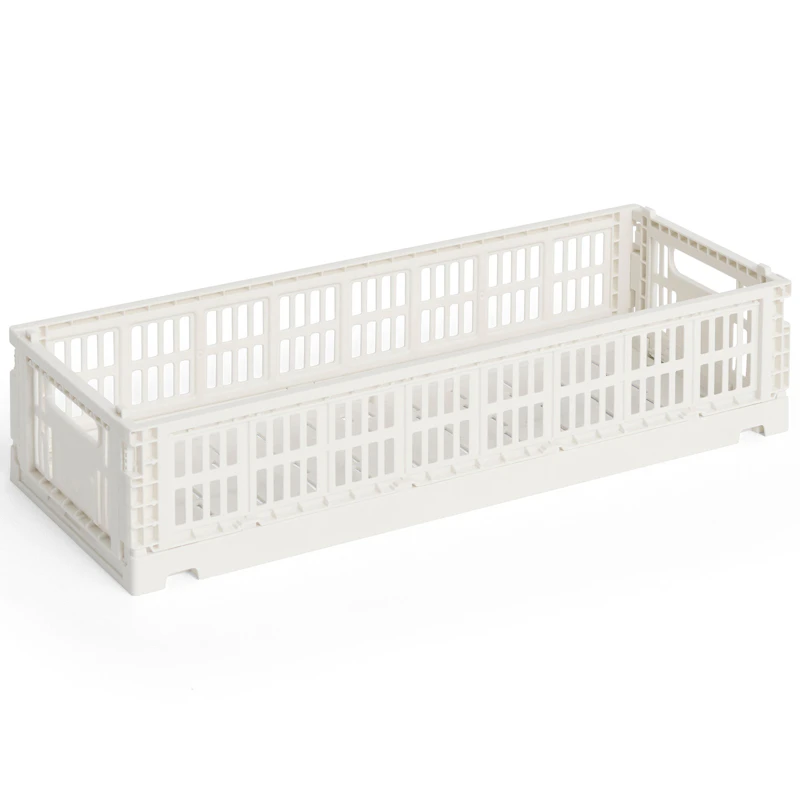 Colour Crate Mini Oblong Opbevaring, Off-white