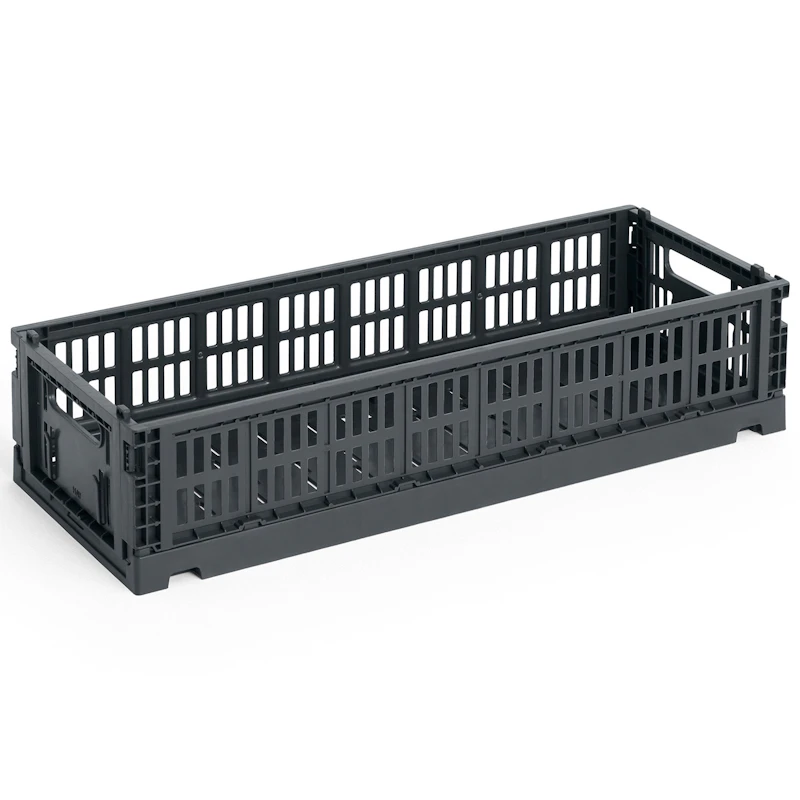 Colour Crate Mini Oblong Opbevaring, Charcoal