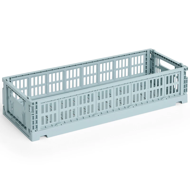 Colour Crate Mini Oblong Opbevaring, Dusty Blue