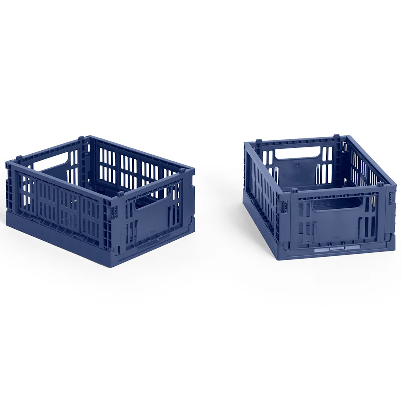 Colour Crate Mini Opbevaring 2-pak, Dark Blue
