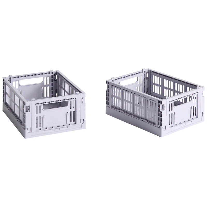 Colour Crate Opbevaringskasser Mini 2-pak, Lavendel