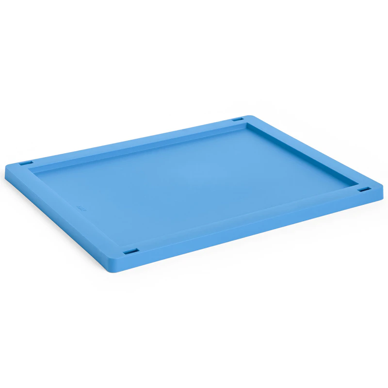 Colour Crate Plastic Medium Låg, Electric Blue