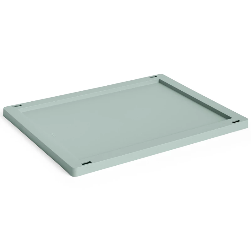 Colour Crate Plastic Medium Låg, Sage Green