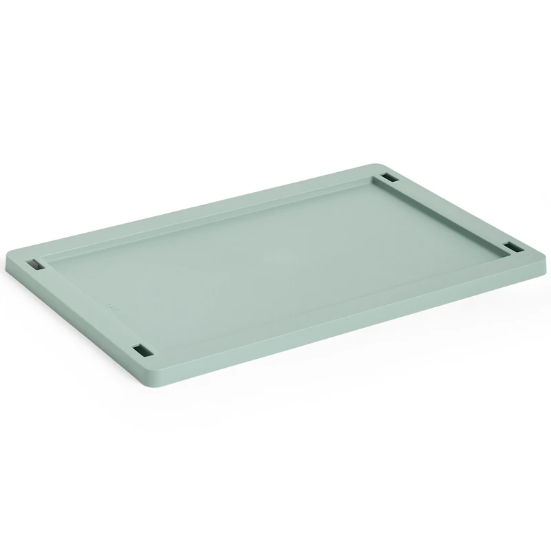 Colour Crate Plastic Small Låg, Sage Green