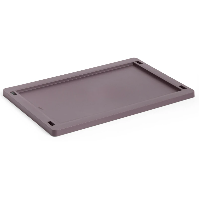 Colour Crate Plastic Small Låg, Bordeaux