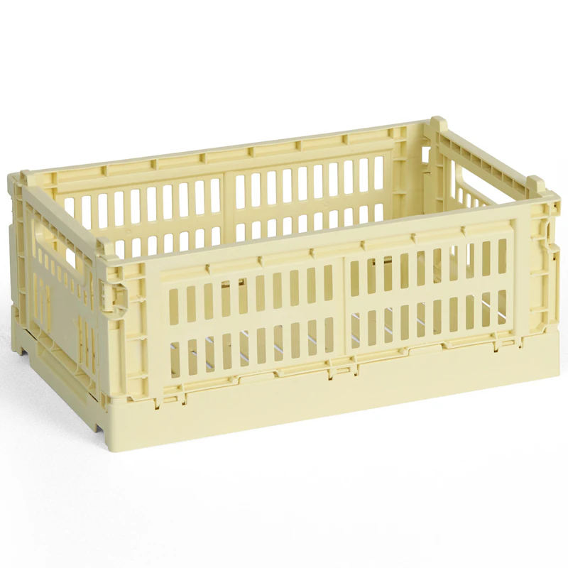 Colour Crate Small Opbevaring, Light Yellow