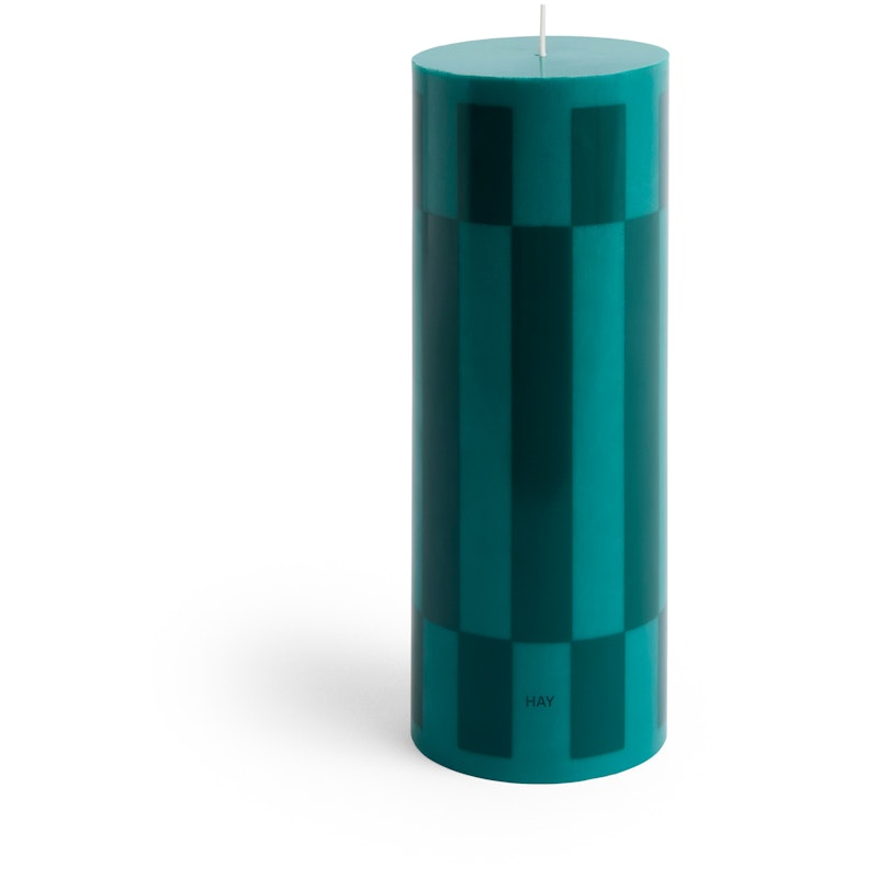 Column Bloklys Stor, Grønt / Mørkegrønt