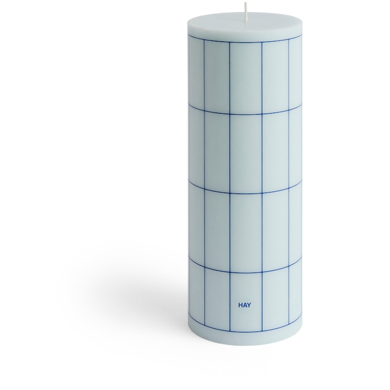 Column Bloklys Stor, Blåt / Lyseblåt