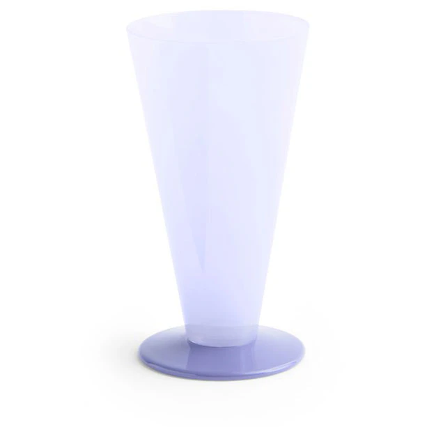 Hay Conical Vase Small Light Blue / Lavender Blue - Vaser Glas Lysebl&aring; - AF574-A601-AU66