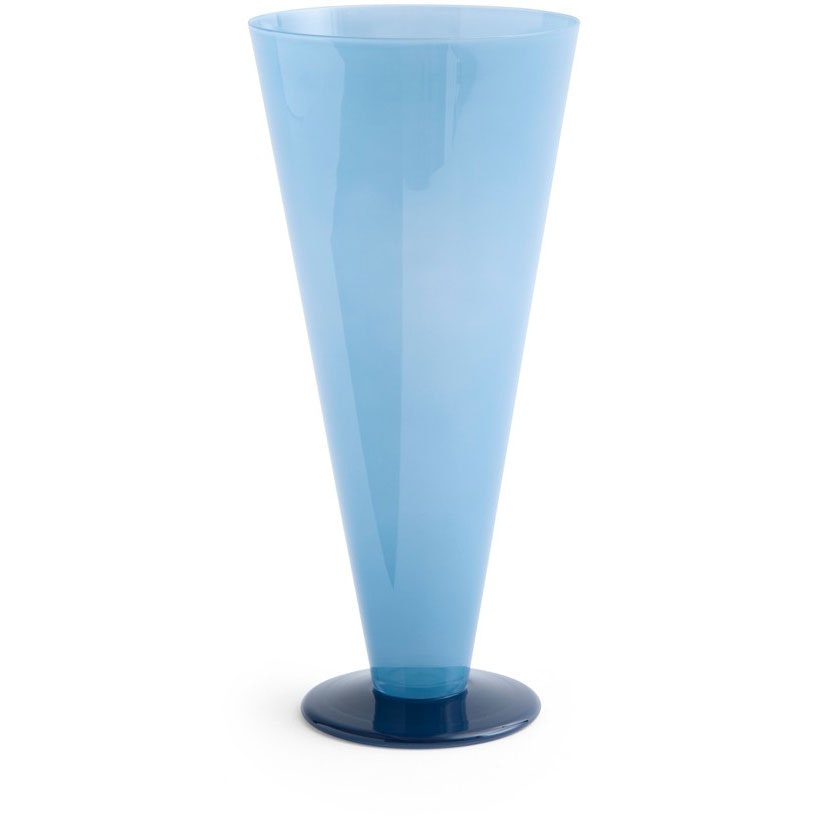 Hay Conical Vase Large Petrol Blue / Dark Blue - Vaser Glas M&oslash;rkebl&aring; - AF574-A603-AU92
