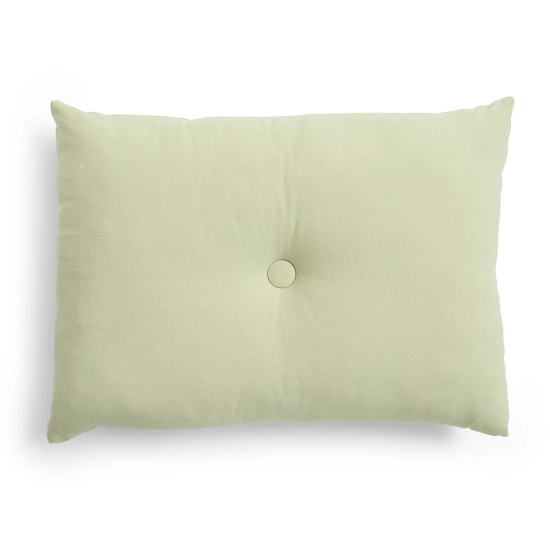 Dot Pude Linen 45x60 cm, Pistachio Green