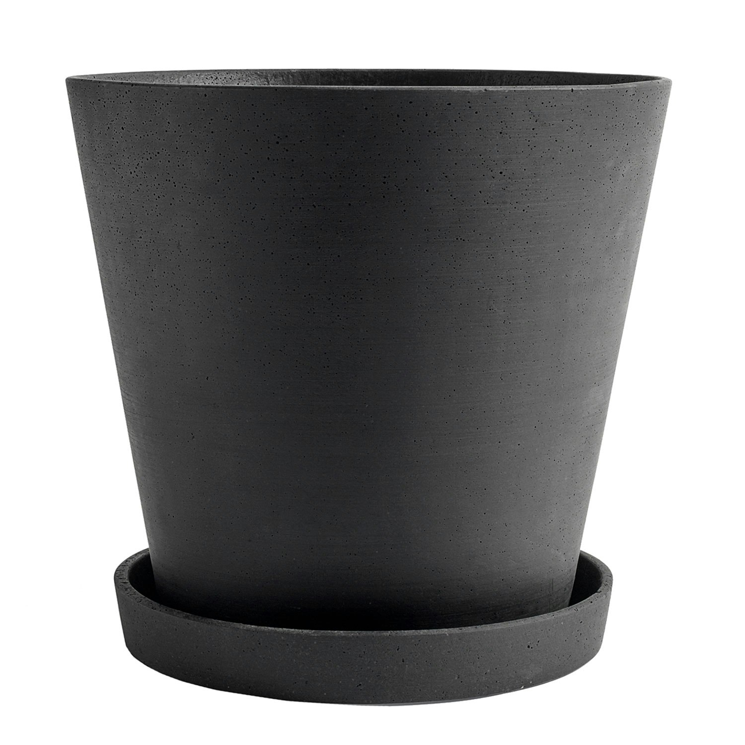 Hay Flowerpot Krukke Med Underkop &Oslash;34 Cm Xxxl - Krukker Polystone Sort - AB394-A937-AB68
