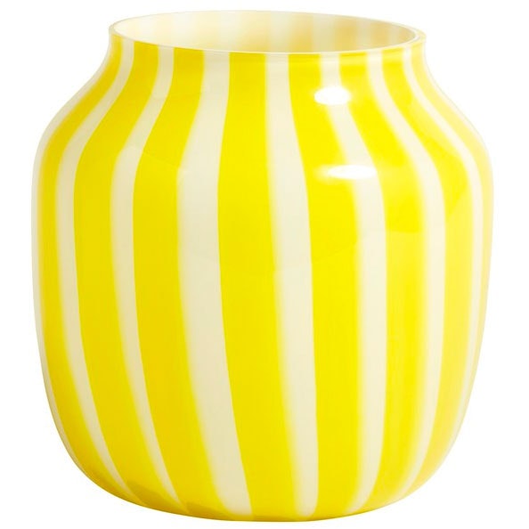 Hay Juice Wide Vase Yellow - Vaser Glas Hvid - AB429-A636-AB98