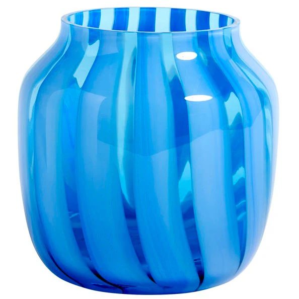 Hay Juice Wide Vase Light Blue - Vaser Glas Lysebl&aring; - AB429-A636-AB84