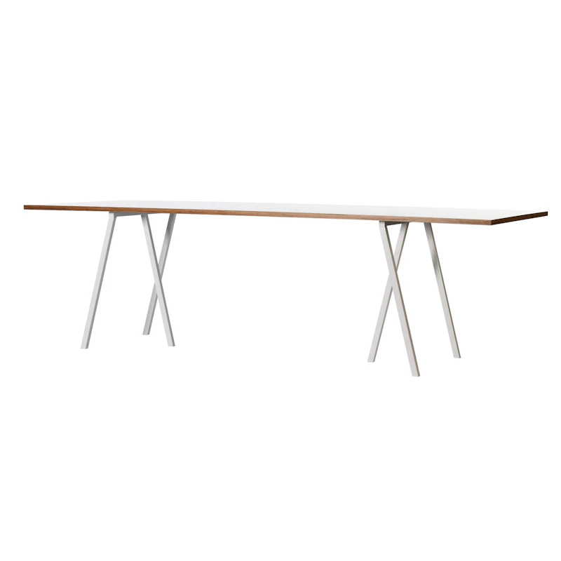 Loop Stand Table Bord 160 Cm, Hvid