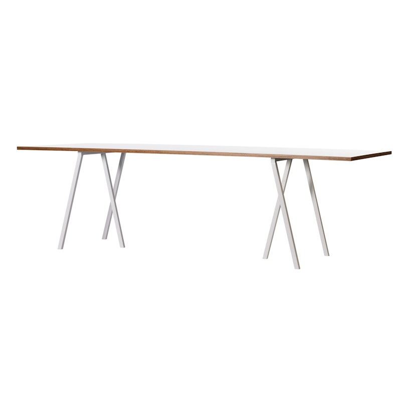 Loop Stand Table Bord 160 Cm, Hvid