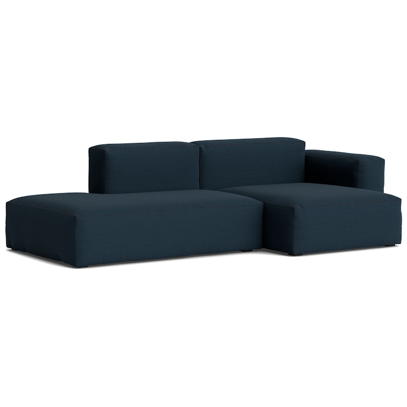 Mags Soft Low 2,5-personers Sofa Comb. 3 Højre Divan, Steelcut Trio 796 / Sort Syning