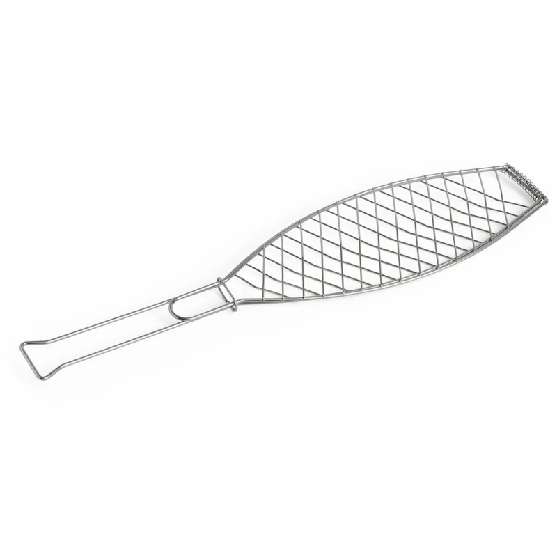 Outdoor Market BBQ Fish Grill, Stainless Steel