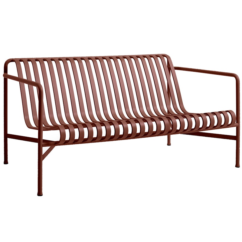 Palissade Loungesofa, Iron Red