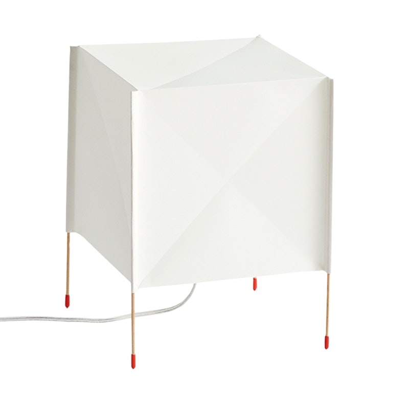 Paper Cube Table Lamp Bordlampe Hvid