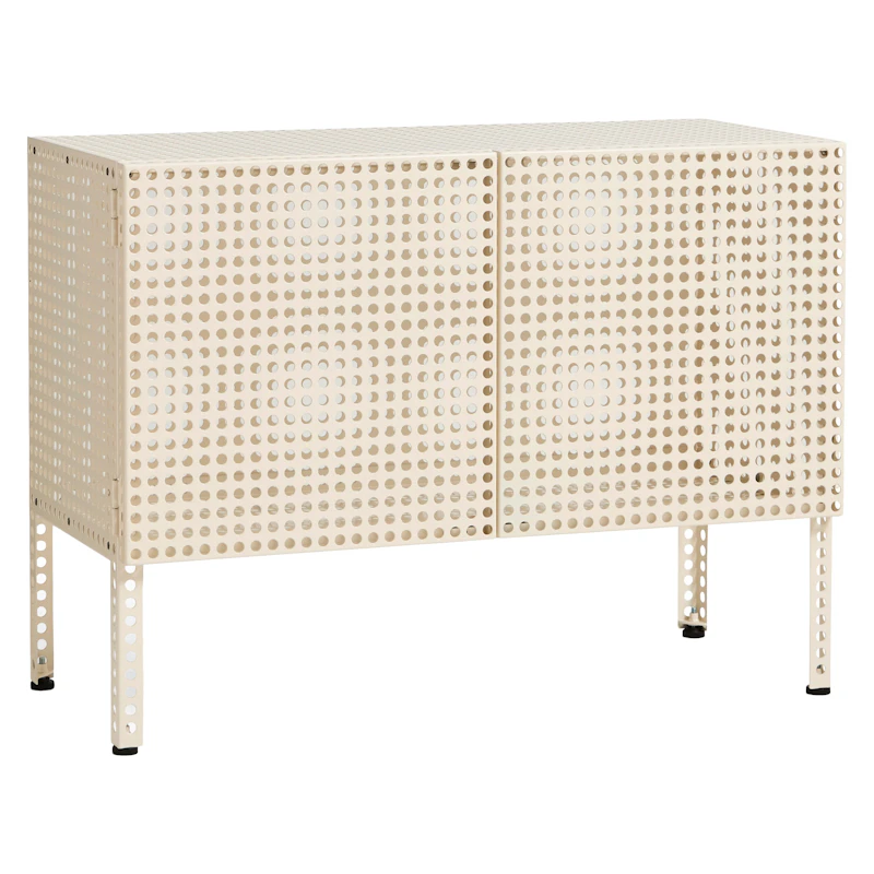 Perforated Skab Lille, Eggshell