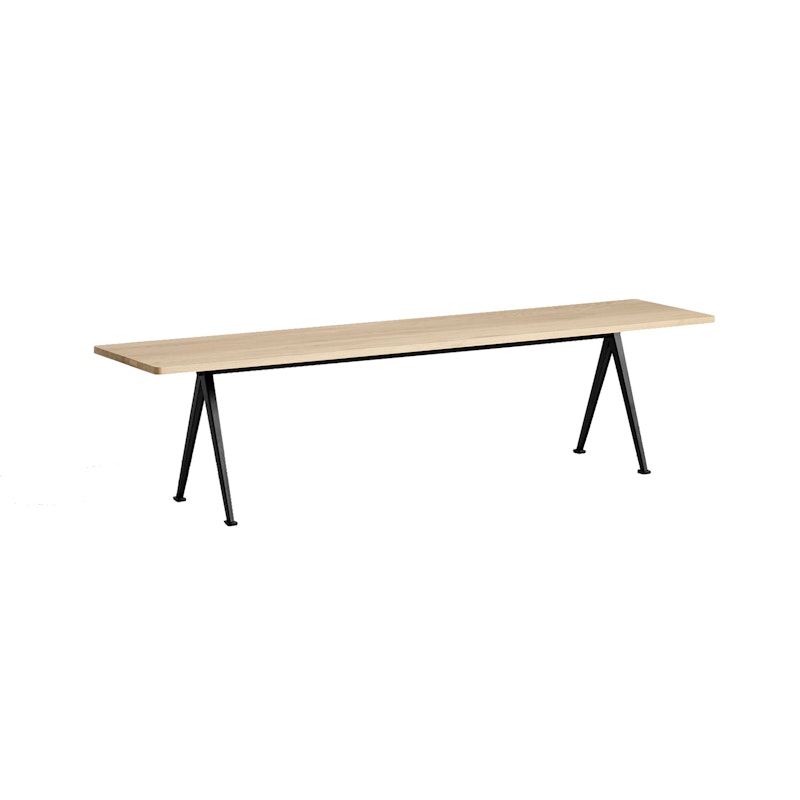 Pyramid Bench 12 190X40, Black Frame/Matt