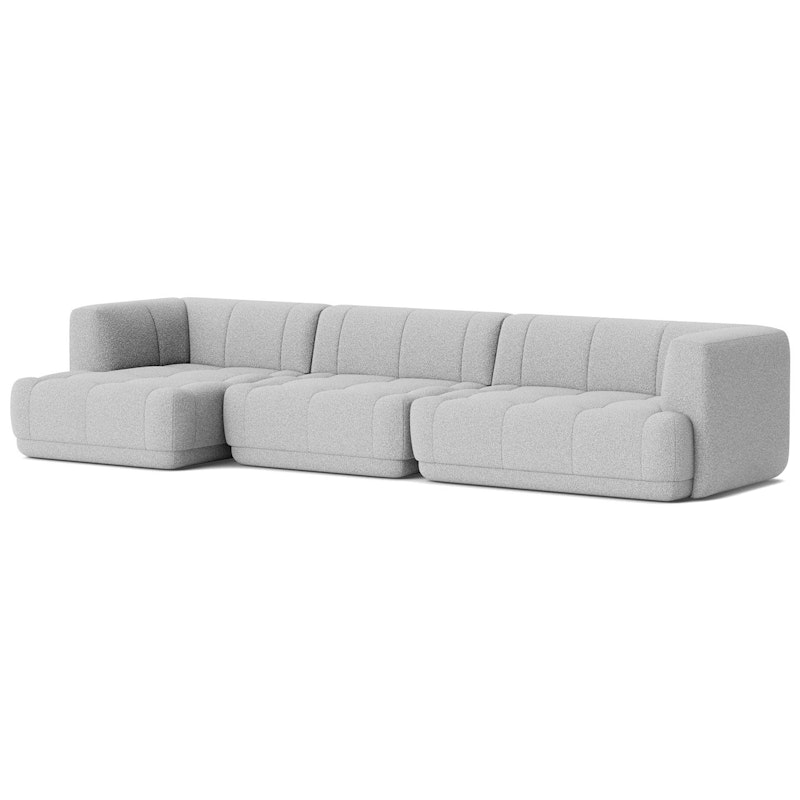 Quilton 4-Personers Sofa Konfiguration 17 Venstre, Flamiber C8 Grey