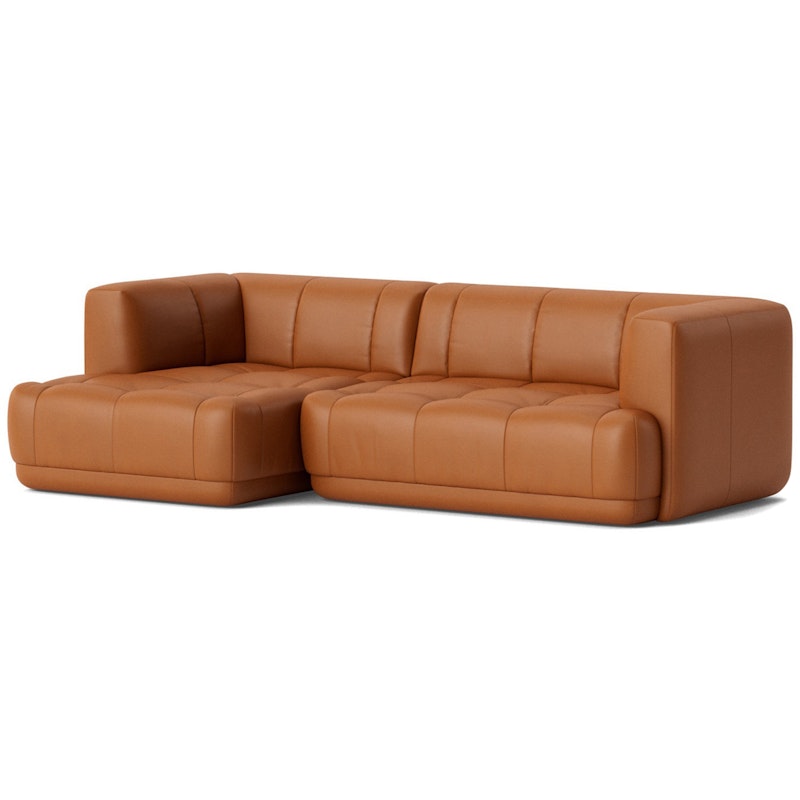 Quilton 3-Personers Sofa Konfiguration 19 Venstre, Læder Nevada NV2488