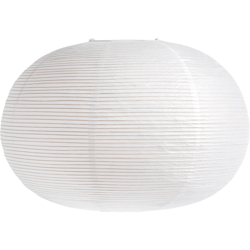 Paper Shade Ellipse Lampeskærm, Classic White