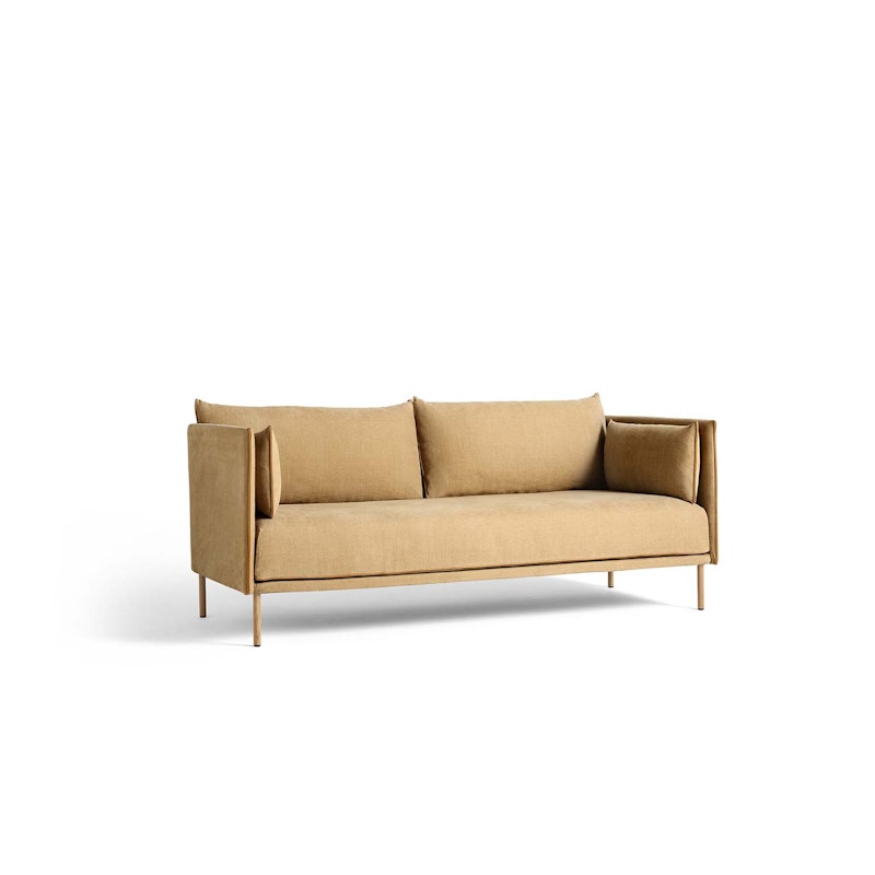 Silhouette 2-Personers Sofa, Olieret Egetræ / Linara 142