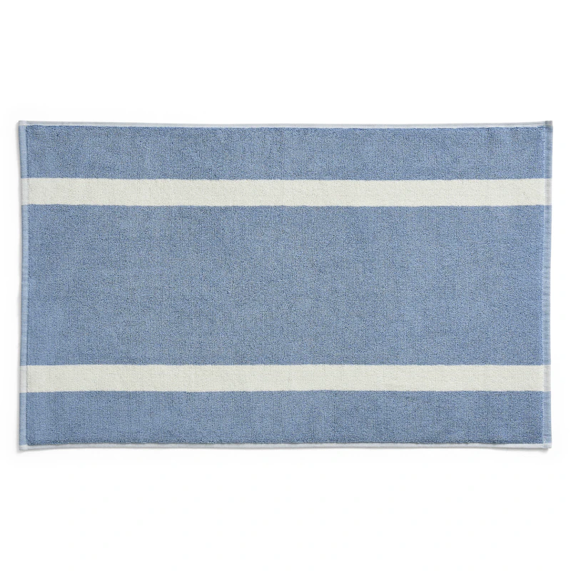 Stripe Bademåtte, Dusty Blue