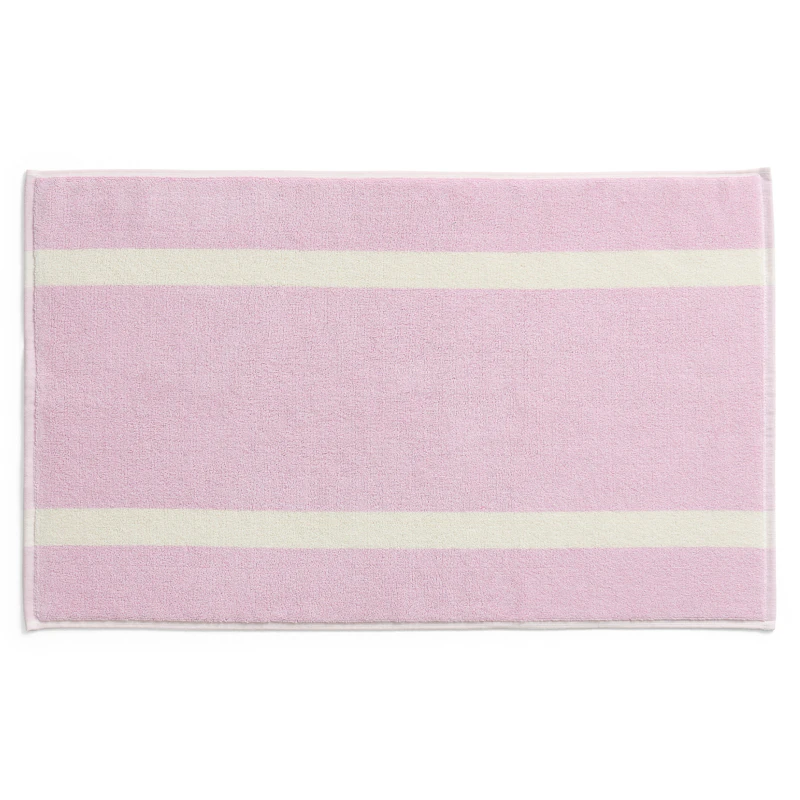 Stripe Bademåtte, Cool Pink