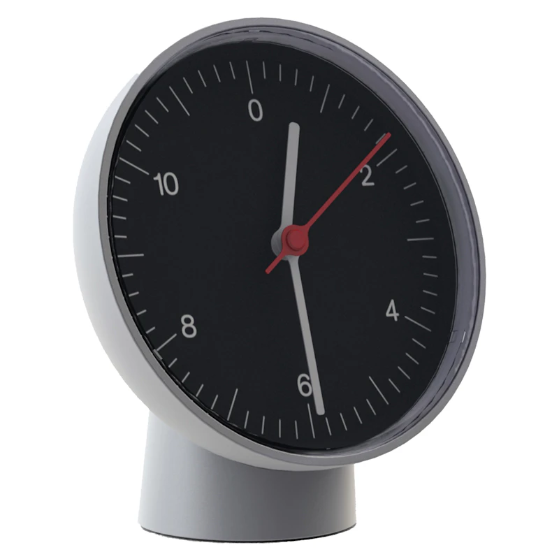 Table Clock​ Bordur, Sort