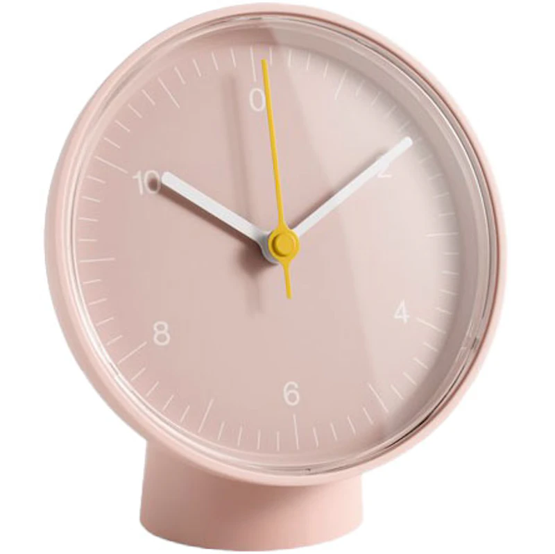 Table Clock (Recycled), Pink