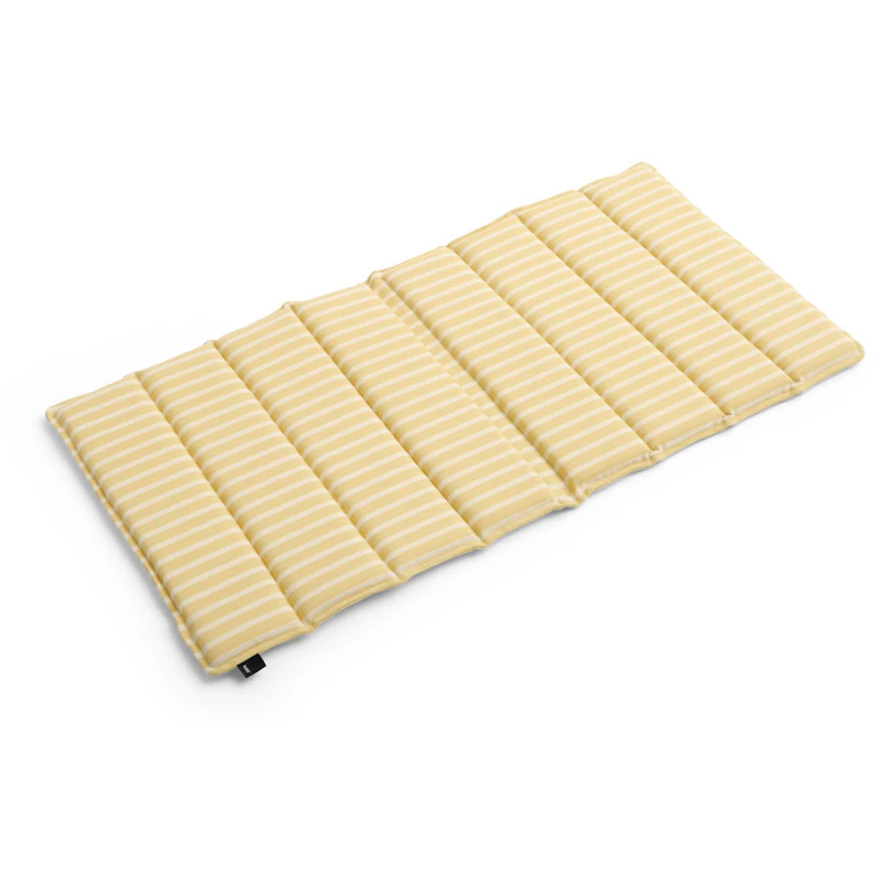 Terrazza Folding Seat Cushion 82x40 cm, Yellow bold stripe