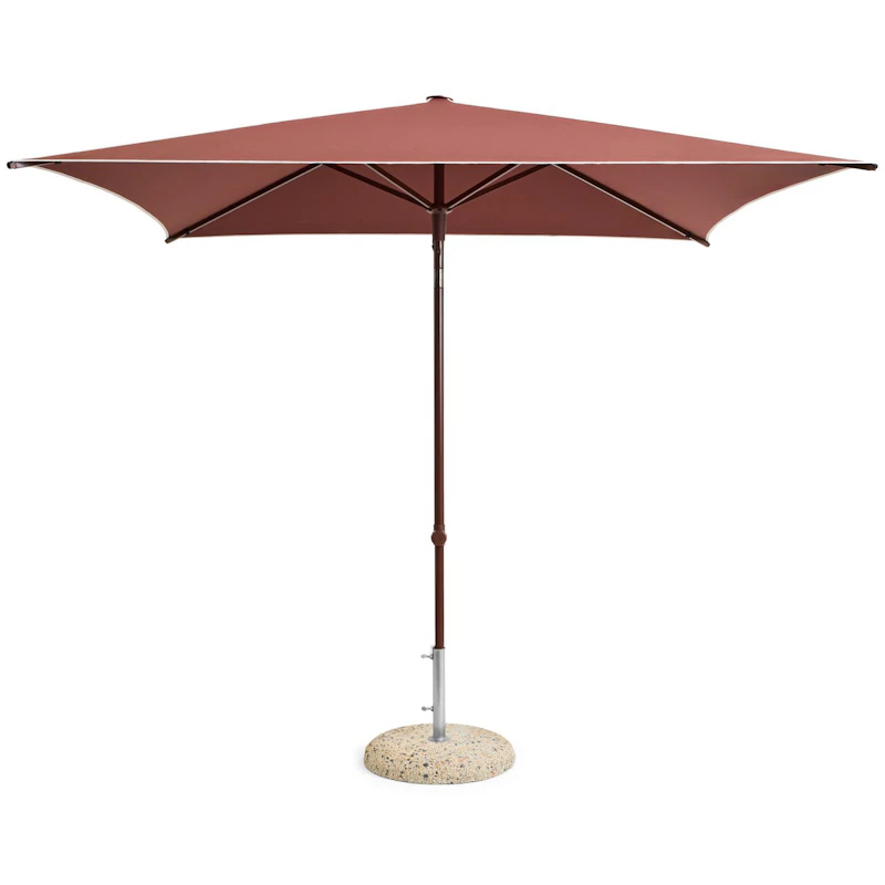 Terrazza Parasol Square, Off-white / Burgundy