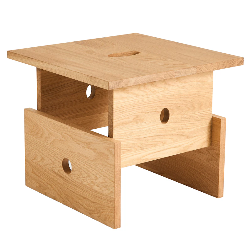 Wood Box Sofabord, Olieret Eg