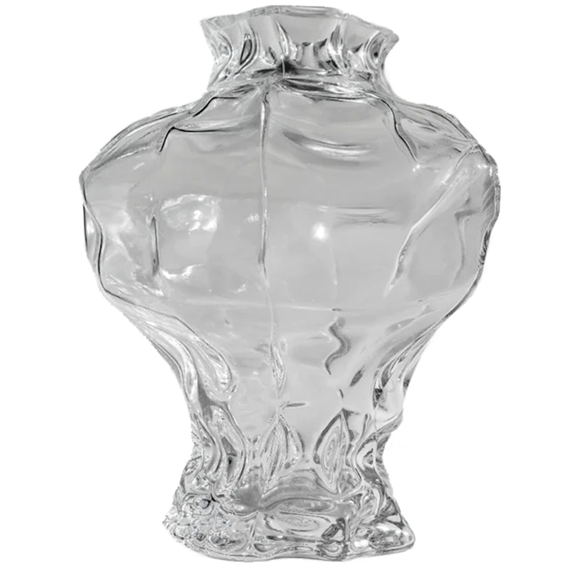 Ammonit Vase 30 cm, Klar