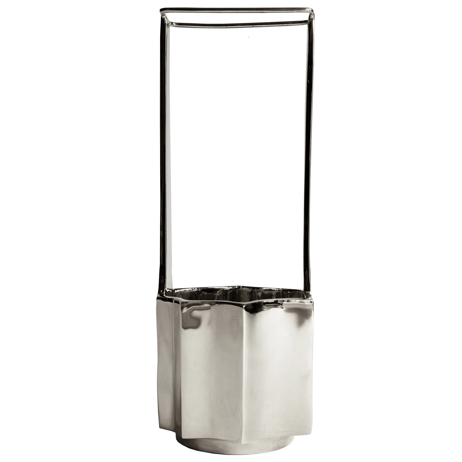 Hein Studio Ikebana Vase Nikkel - Vaser Messing Nickel - 1606