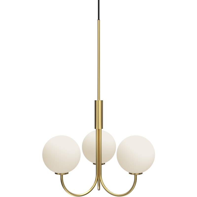 Ballon Chandelier, Matt Brass