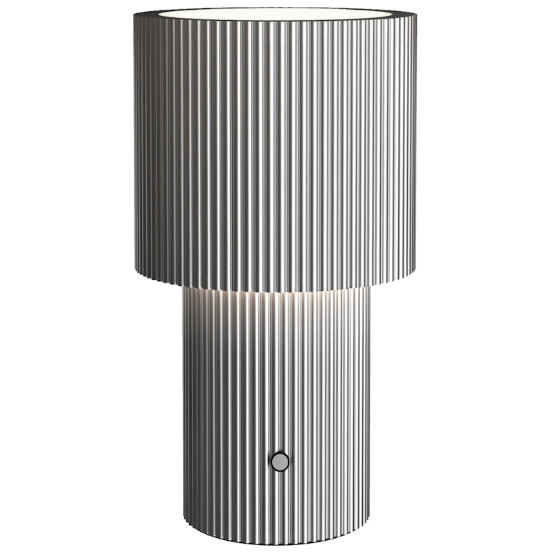 Iluma Bordlampe Bærbar, Sølv